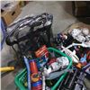 Image 3 : Lot of toy swords, guns with arny men and toy figures