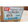 Image 2 : Case of  8 x 1 1/4" sheet metal screws