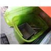Image 3 : LOT OF TOTES WITH HUSKY TOOLBOX AND DEWALT SAWZALL