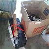 Image 1 : Coleman arrowhead 8 person tent with hockey skates, gear and backpacks