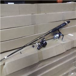 Fishing rod with 2 reels