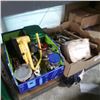 Image 1 : 2 Boxes of various tools, trailer coupler and more