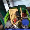 Image 2 : 2 Boxes of various tools, trailer coupler and more