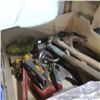 Image 4 : 2 Boxes of various tools, trailer coupler and more