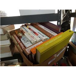 Box of cooking books