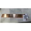 Image 3 : COPPER, 13 GAUGE SHEET, SHEARED STRIP - 13 X 2 INCHES