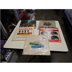 5 DIFFERENT BEATLES RECORDS