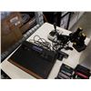 Image 2 : ATARI CONSOLE WITH CONTROLLERS AND OVER 20 GAMES
