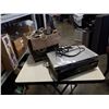 Image 1 : 2 DVD PLAYERS AND BOX OF VARIOUS EXTENSION AND CHARGING CORDS