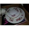 Image 2 : Lot of royal albert china plates and windsor crystal dish