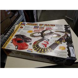 NEW FAST LANE SWIRL N PAST SLOT CAR SET