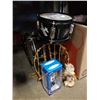 Image 1 : TREVOR LINDON BOBBLEHEAD, KIDS DRUM KIT, FIRST NATIONS FIGURE AND DREAMCATCHER