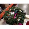 Image 2 : NATIVITY SCENE AND TRAY OF XMAS DECOR, LIGHTS