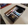 Image 8 : TRAY OF NEW KNIVES AND DARTS - THROWING KNIVES, FOLDING KNIVES