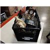 Image 3 : CRATE OF COLLECTABLES, BOWLS, FIGURES