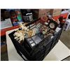 Image 4 : CRATE OF COLLECTABLES, BOWLS, FIGURES