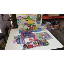 Lot of new Calliou set, puzzles and new kids toothbrushes