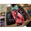 Image 2 : BOX OF PURSES AND TRAY OF SCARVES