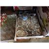Image 2 : 3 BOXES VINTAGE GLASSWARE, COFFEE CARAFFES AND MIRROR TILES