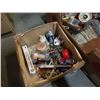 Image 2 : BOX OF COLLECTABLES, BAROMETERS, MIRROR