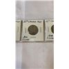 Image 3 : 3 CANADIAN SILVER 25 CENT KING GEORGE V  .800 SILVER 1928-1930