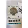 Image 2 : 1942 CANADIAN SILVER WAR-TIME 50 CENT .800 SILVER