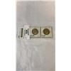 Image 1 : 2 USA SILVER J.F. KENNEDY 50 CENT