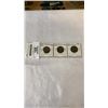 Image 1 : 3 ENGLAND HALF PENNYS QUEEN VICTORIA 1882, 1890, 1898