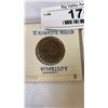 Image 2 : 2 AUSTRALIA COINS - 1952 PENNY AND 1966  2