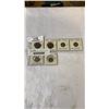 Image 1 : 6 COINS FROM INDIA - 1835 AND 1862  1/4 ANNA, 1894 AND 1944  1/4 RUPEE, 1947  1 ANNA, AND 1958  COIN