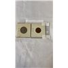Image 4 : 2 BARBADOS COINS - 1 CENT 1973 AND 25 CENT 1973