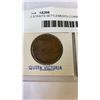 Image 2 : 2 STRAITS SETTLEMENTS COINS - 1890  1 CENT AND 1918  10 CENT