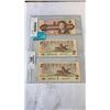 Image 1 : 3 MINT 1986  2 DOLLAR BILLS - 2 IN SEQUENCE, LAST YEAR OF BILL