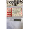 Image 2 : 9 ROCK CONCERT TICKET STUBS - 2 SIGNED BY MARILYN MANSON