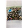 Image 3 : 3 BAGS OF JEWELLERY - RINGS, PENDANTS, EARRINGS, ETC