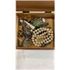 Image 10 : 4 WOOD JEWELRY BOXES OF JEWELRY
