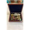 Image 11 : 4 WOOD JEWELRY BOXES OF JEWELRY