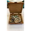 Image 9 : 4 WOOD JEWELRY BOXES OF JEWELRY
