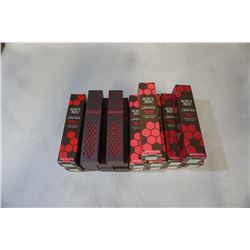 20 BRAND NEW BURTS BEES 100% NATURAL LIPSTICK, RETAIL $219.80 - RUBY RIPPLE, MAGENTA RUSH, FUCHSIA F