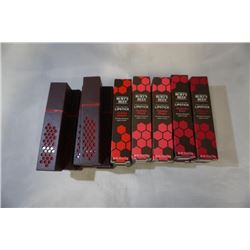 20 BRAND NEW BURTS BEES 100% NATURAL LIPSTICK, RETAIL $219.80 - RUBY RIPPLE, MAGENTA RUSH, FUCHSIA F