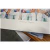 Image 3 : LARRY EISENSTEIN LIMITED EDITION PRINT PORTRAIT OF CHAMPIONS BLUEJAYS 1992 WORLD SERIES PRINT WITH T