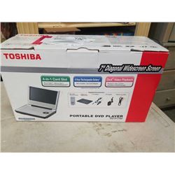 TOSHIBA 7" DVD PLAYER IN BOX