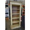 Image 2 : WHITE BOOKSHELF - APPROX 82 INCHES TALL