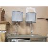 Image 1 : PAIR OF MODERN TABLE LAMPS W/ SHADES