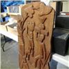 Image 2 : 47" highly carved slab of wood
