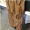 Image 3 : 47" highly carved slab of wood