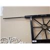 Image 6 : LARGE ARCHITECTURAL OUTDOOR SCREEN DIVIDER WITH FLAG HOLDER APPROX 10 FOOT TALL, 64 INCHES WIDE