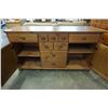 Image 8 : Wooden side board server