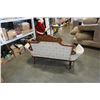 Image 7 : ANTIQUE SETTEE