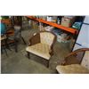 Image 3 : 2 VINTAGE BUCKET CHAIRS
